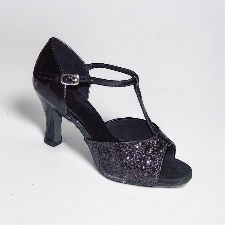 Black Sparkles #160901 - EveriseDanceShoes