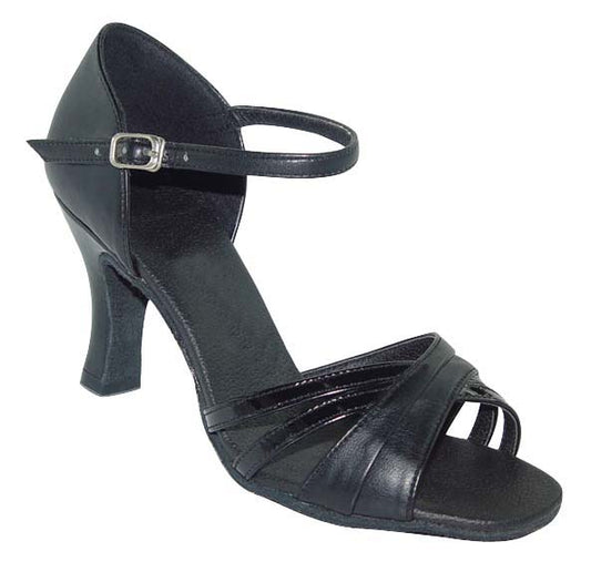 Black Leather #160207 - EveriseDanceShoes