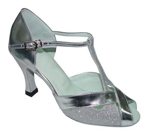 Silver Glitter #270306 - EveriseDanceShoes