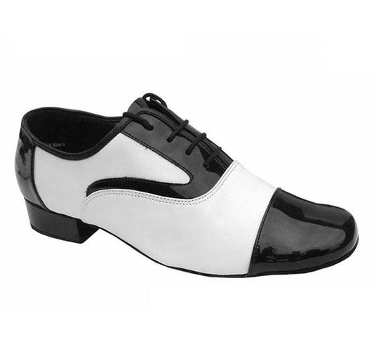 Black White Leather # 75899002 - EveriseDanceShoes