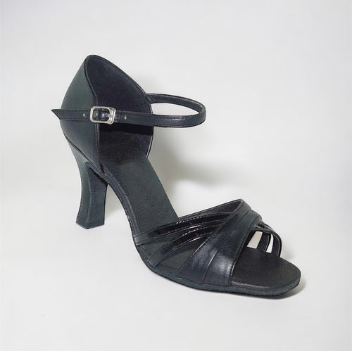 Black Leather Dance Shoes #160207 - Everise Dance Shoes