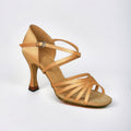 Flesh Satin Dance Shoes #171005 - Everise Dance Shoes