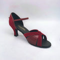 Red suede + Leather Dance Shoes #174802 - Everise Dance Shoes