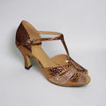 Bronze Glitter Dance Shoes #270214 - Everise Dance Shoes