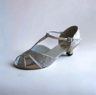 Silver Sparkle Dance Shoes #270612 - Everise Dance Shoes