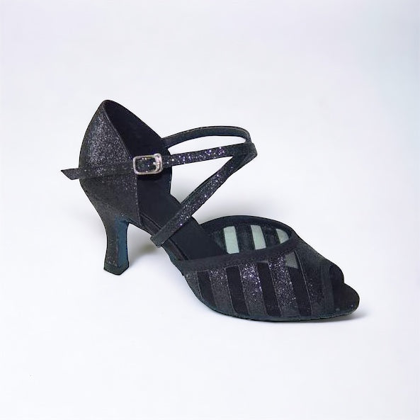 Black Sparkling Dance Shoes #271501 - Everise Dance Shoes