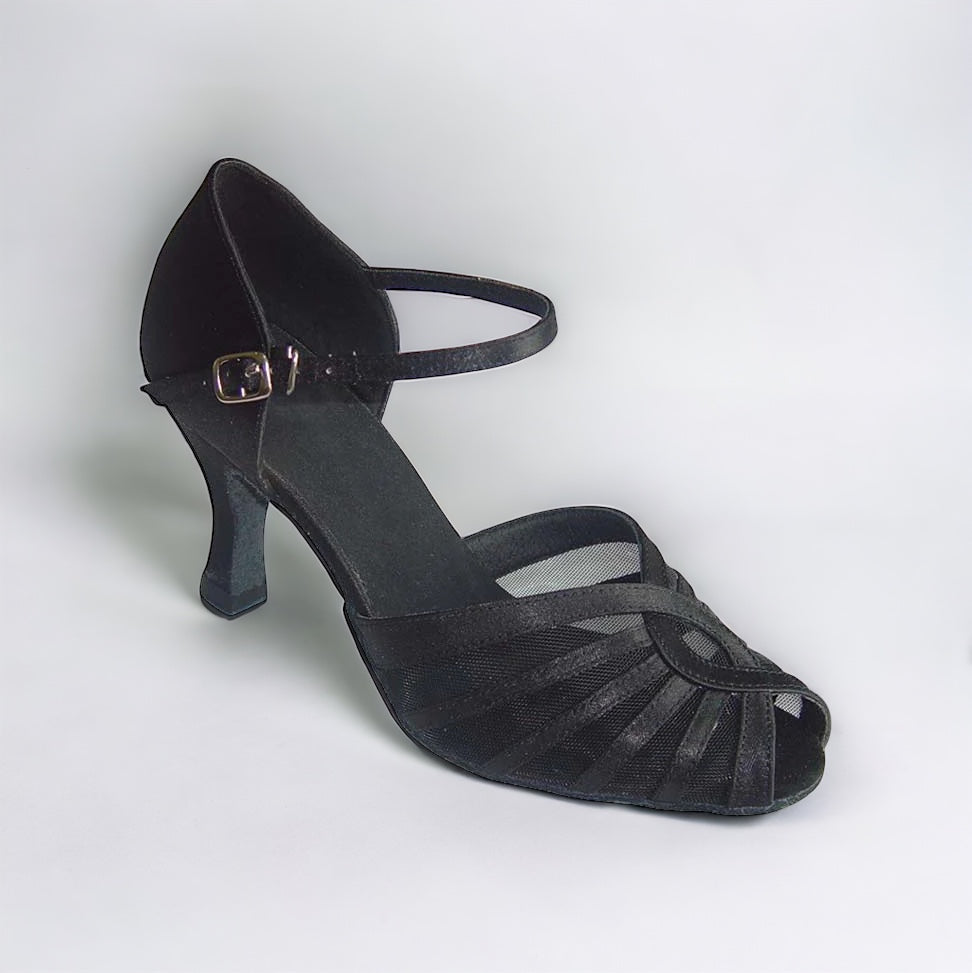 Black Leather Dance Shoes #271901 - Everise Dance Shoes