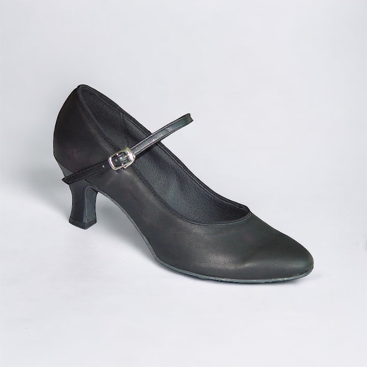 Black Leather Dance Shoes #680203 - Everise Dance Shoes
