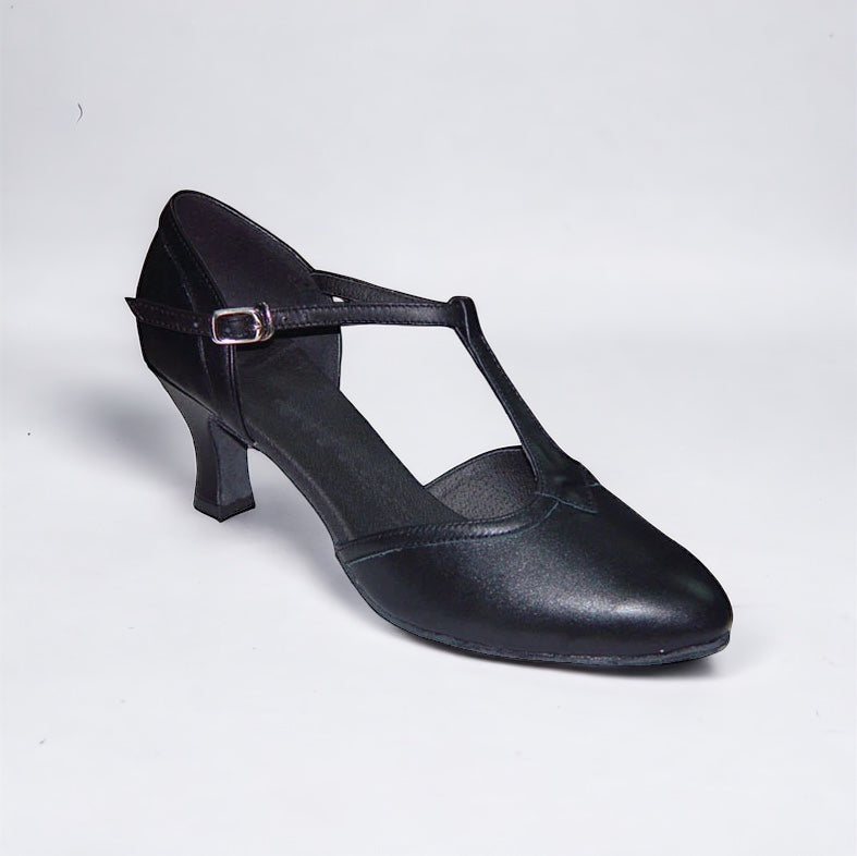 Black Leather # 681408 - EveriseDanceShoes