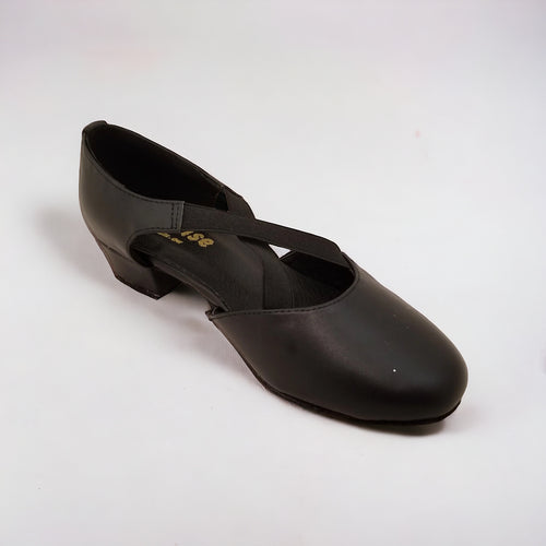 Black Leather Dance Shoes #730701 - Everise Dance Shoes