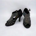 Black/Diamonds Dance Shoes #75796612 - Everise Dance Shoes