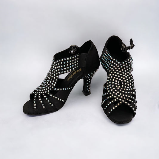 Black/Diamonds # 75796612 - EveriseDanceShoes