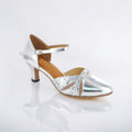 Silver Sparkling Dance Shoes #7586008 - Everise Dance Shoes
