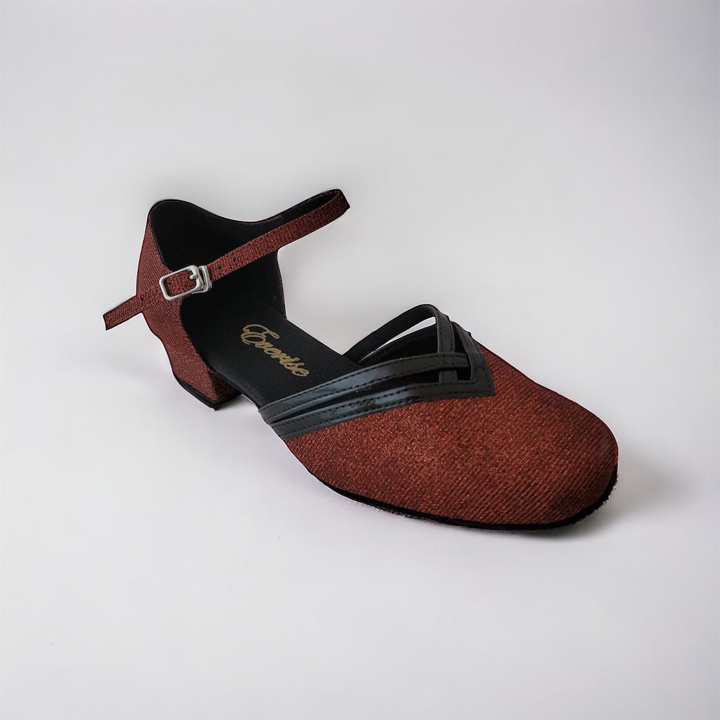 Red Glitter # 888108B - EveriseDanceShoes