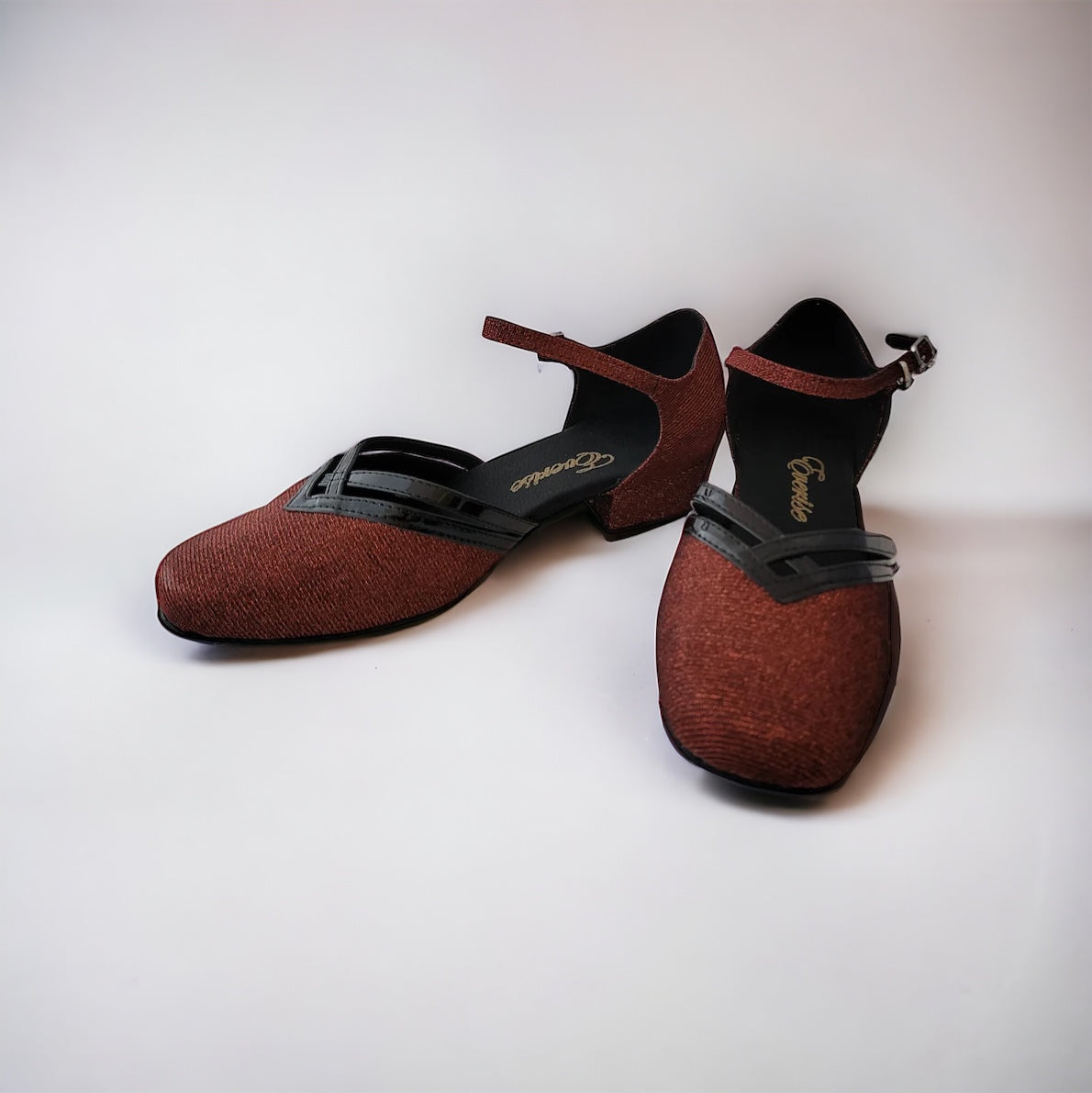 Red Glitter # 888108B - EveriseDanceShoes