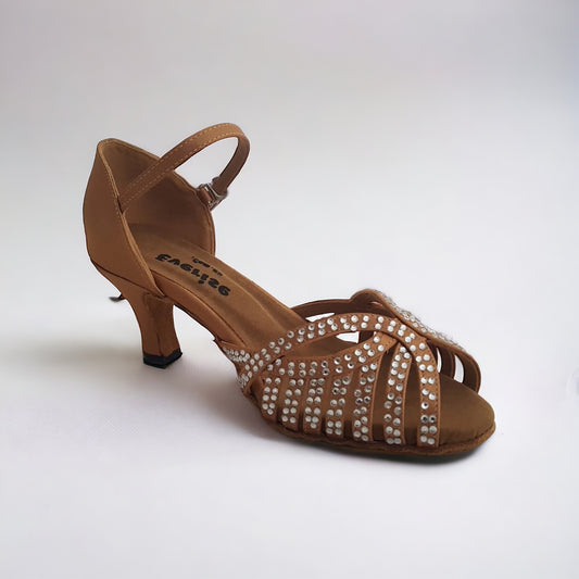Tan Glitter # 8450722 - EveriseDanceShoes