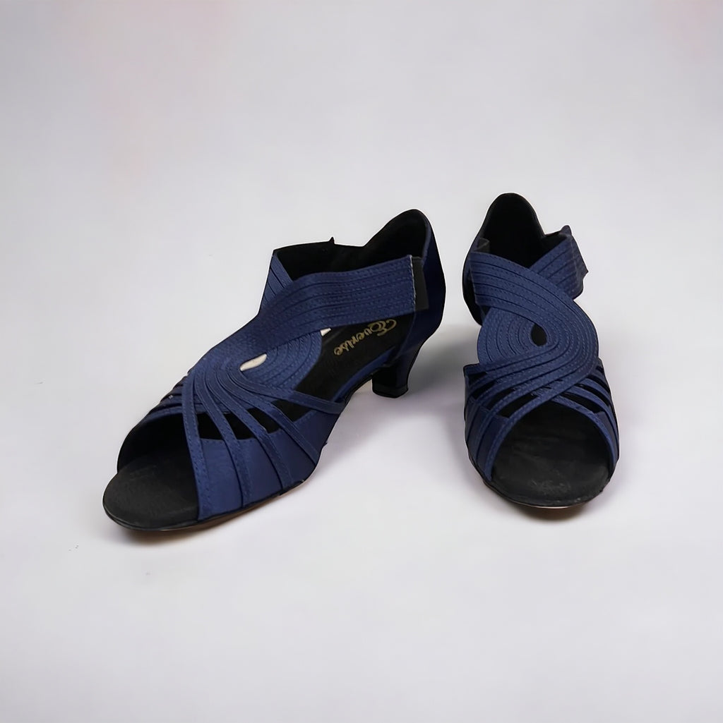BLUE Satin # 75279502 - EveriseDanceShoes