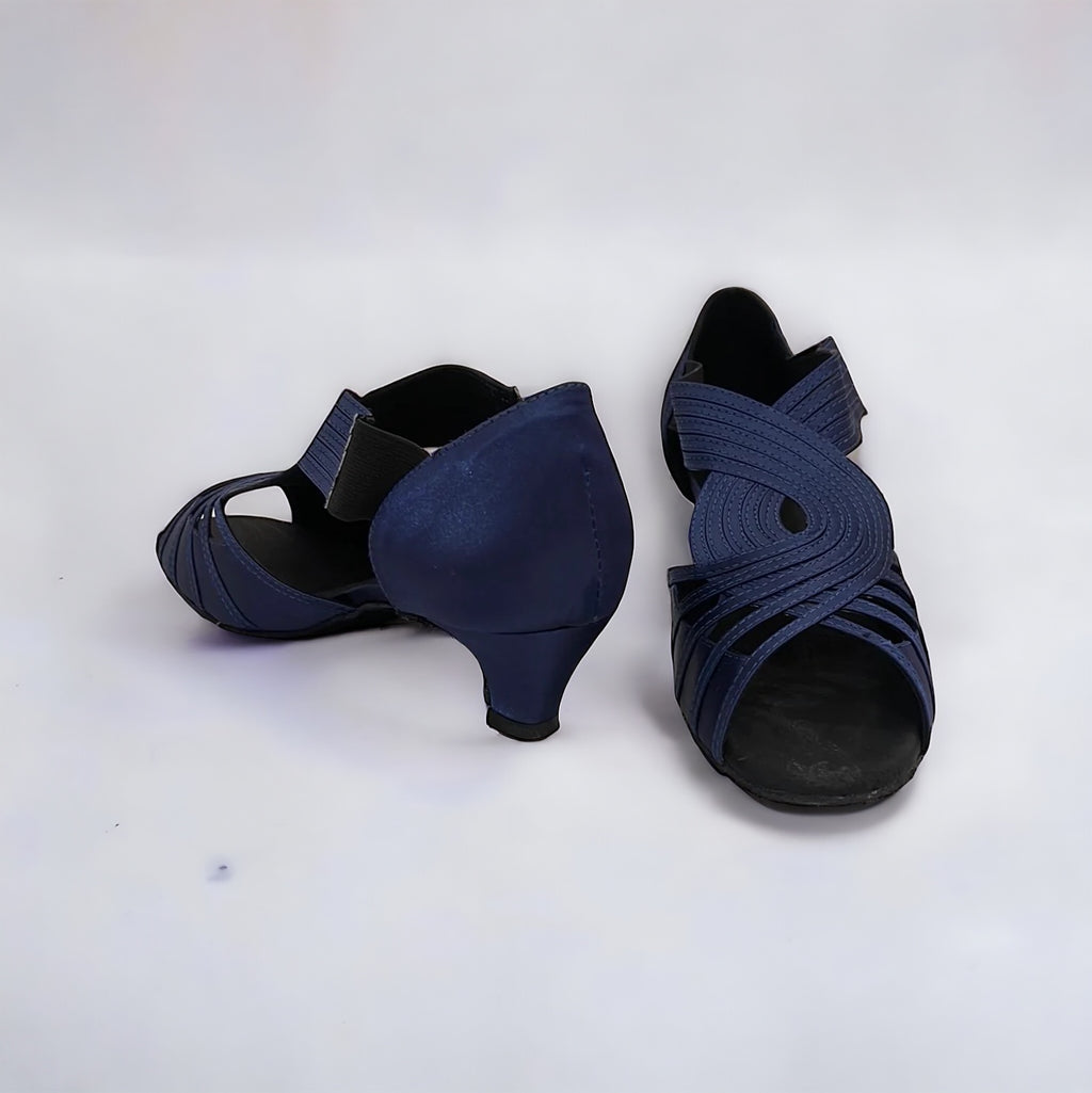 BLUE Satin # 75279502 - EveriseDanceShoes