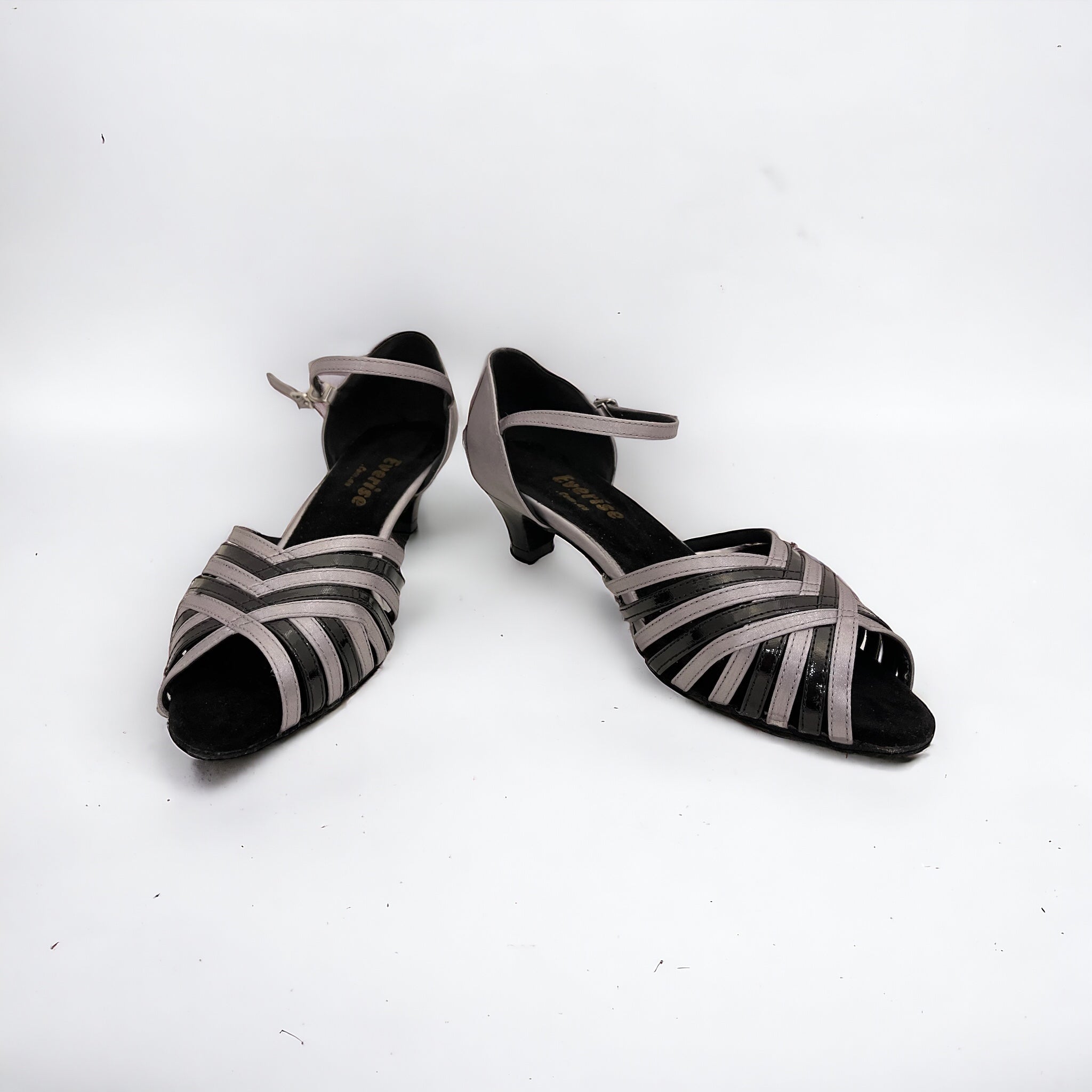 Silver/Black Stripes # 75373103 - EveriseDanceShoes