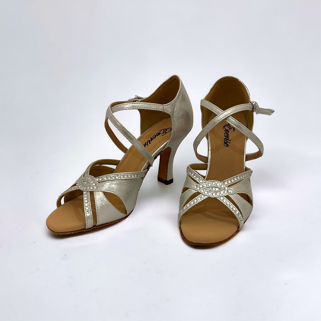 Silver Diamonds # 845063 - EveriseDanceShoes