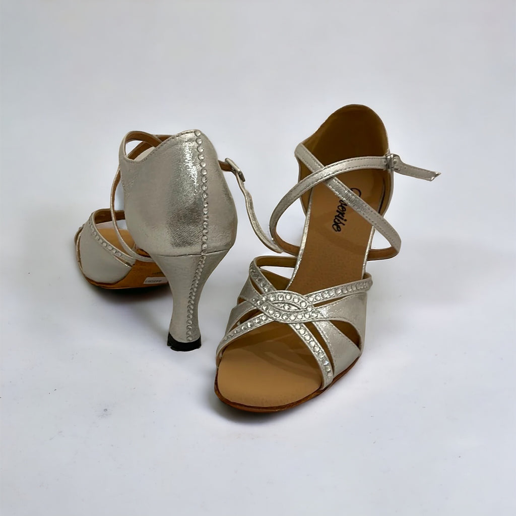 Silver Diamonds # 845063 - EveriseDanceShoes