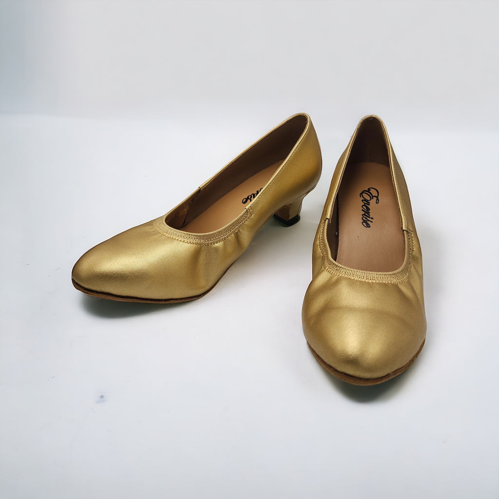 Gold Leather # 680406 - EveriseDanceShoes
