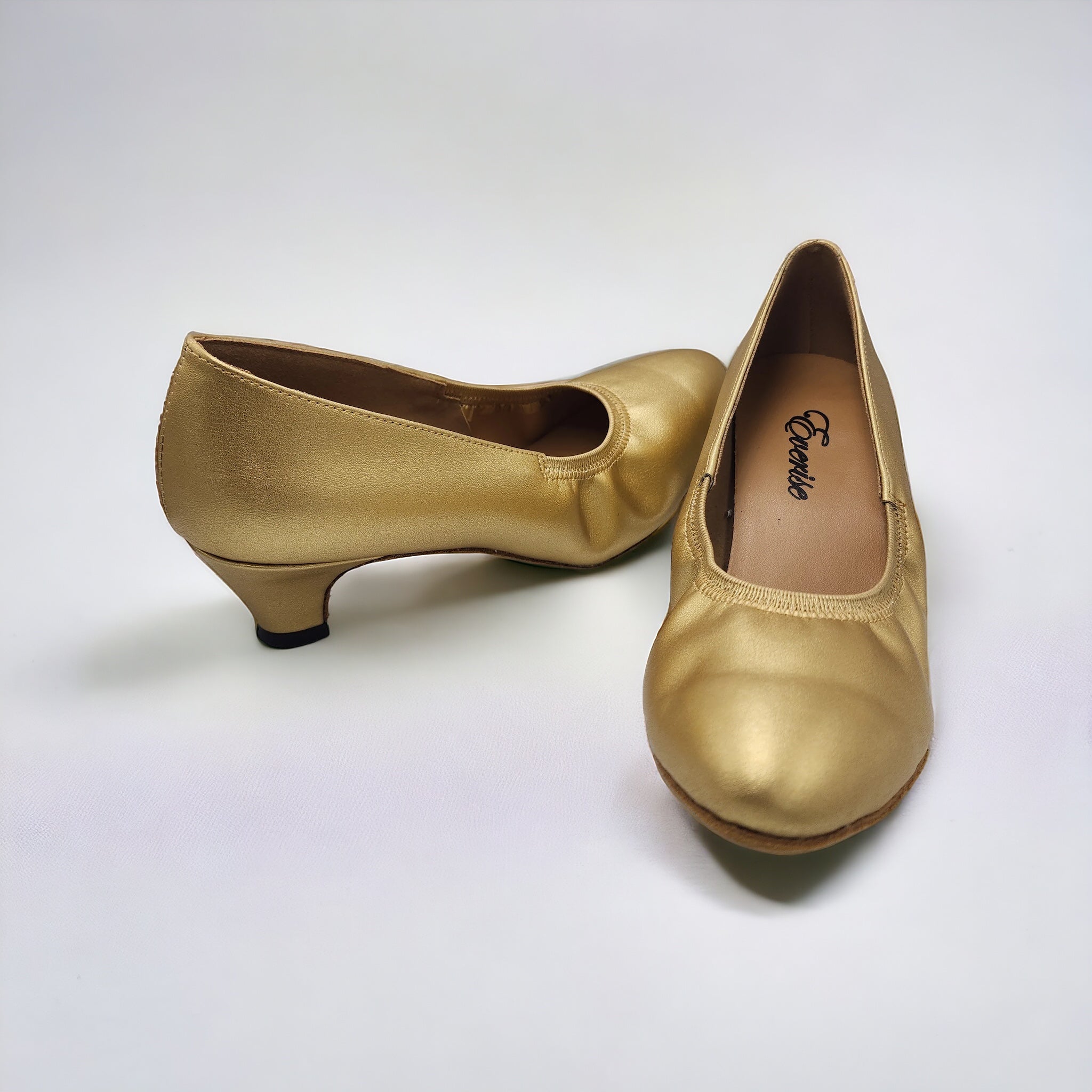 Gold Leather # 680406 - EveriseDanceShoes