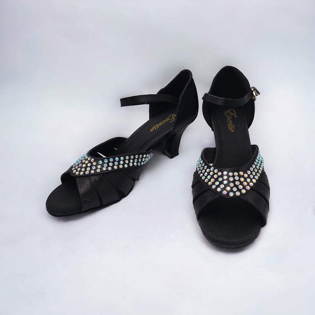 Black/Diamonds #174601 - EveriseDanceShoes