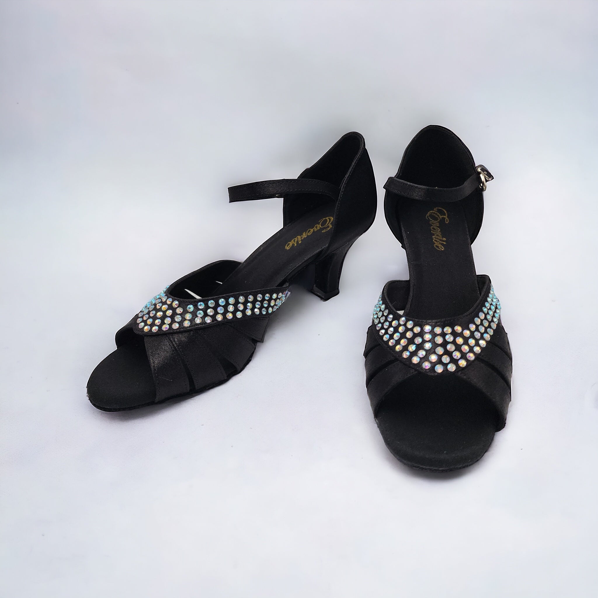 Black/Diamonds #174601 - EveriseDanceShoes
