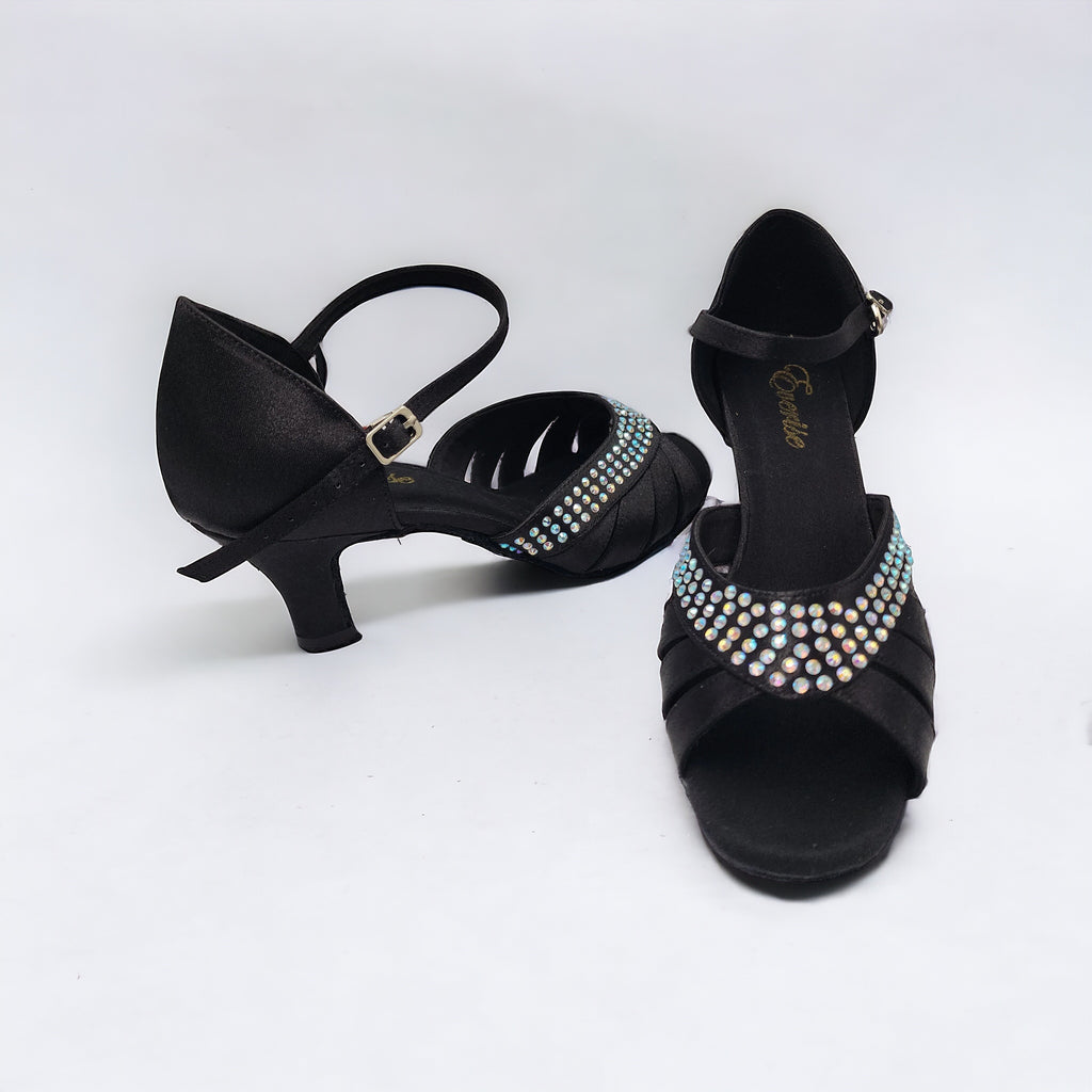 Black/Diamonds #174601 - EveriseDanceShoes