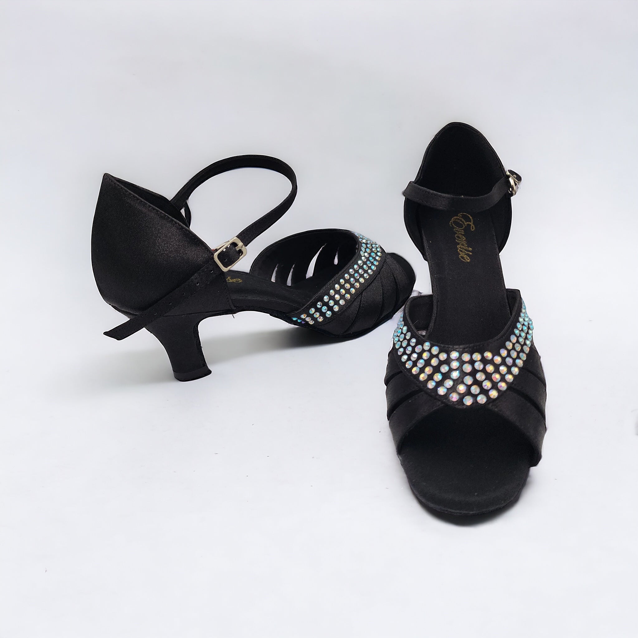 Black/Diamonds #174601 - EveriseDanceShoes