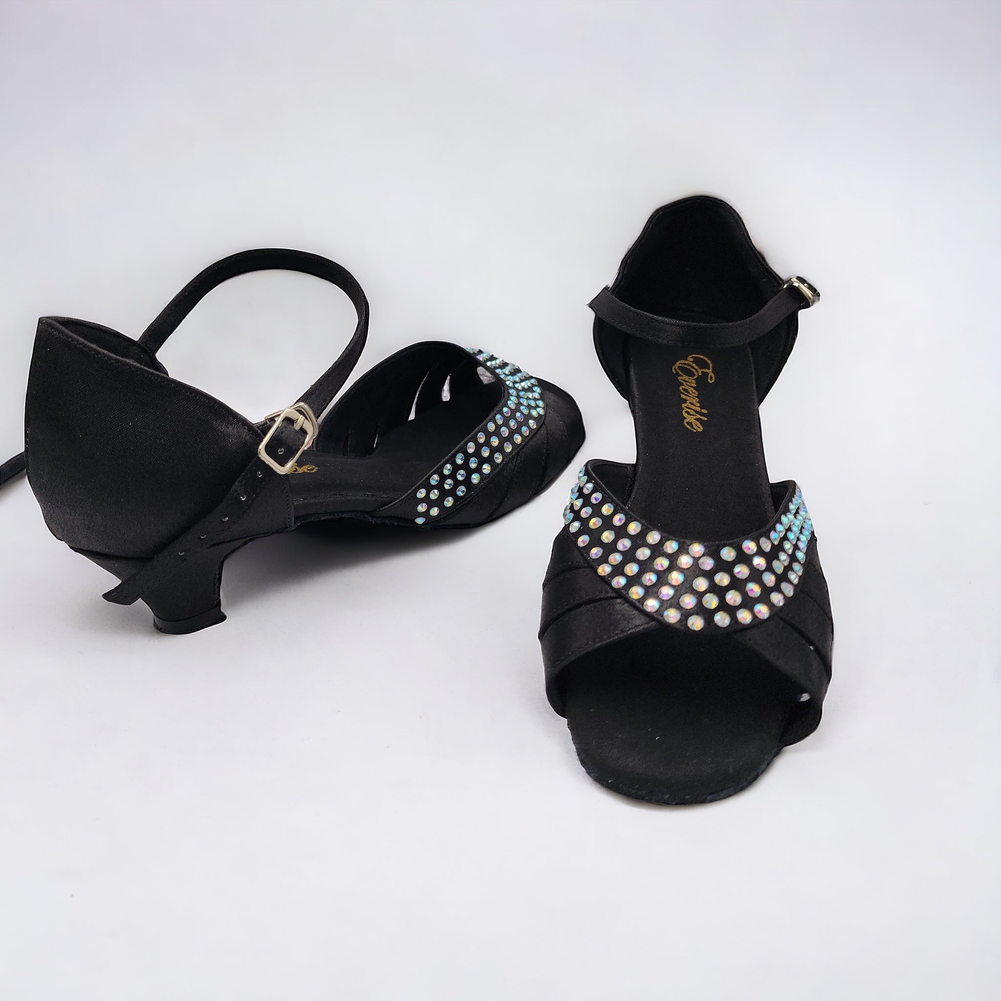 Black/Diamonds #174601 - EveriseDanceShoes