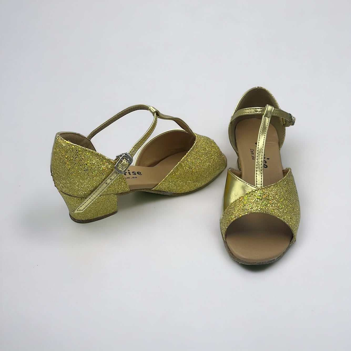 Gold Sparkling # 168702 - EveriseDanceShoes
