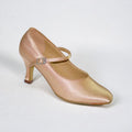Flesh Satin Dance Shoes #680208 - Everise Dance Shoes