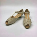 Flesh Leather Dance Shoes #270608 - Everise Dance Shoes