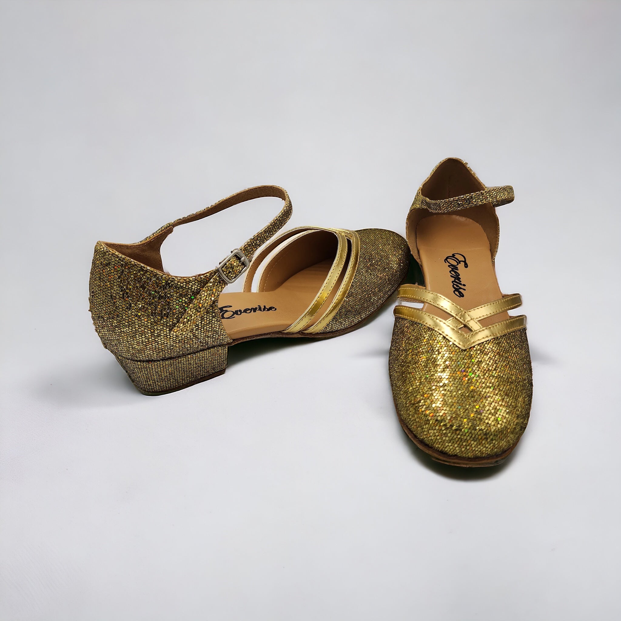 GOLD Glitter # 888105 - EveriseDanceShoes