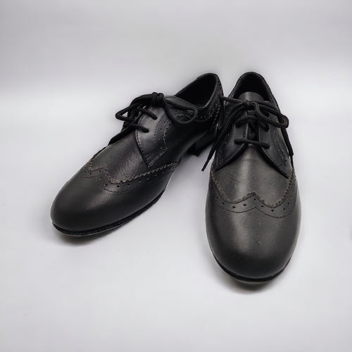 BLACK LEATHER #250901 - EveriseDanceShoes