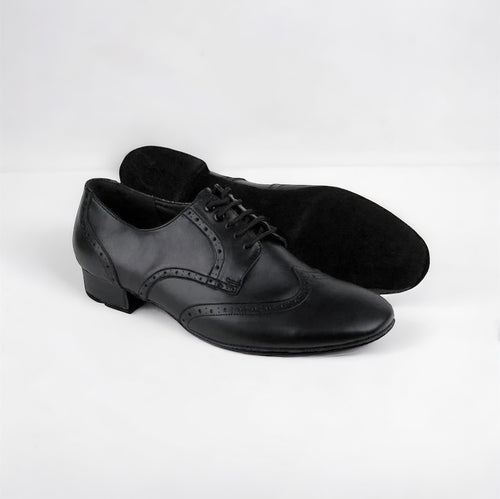 Black Leather Dance Shoes #75899031 - Everise Dance Shoes