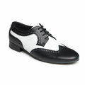 Black White Leather # 250901 - EveriseDanceShoes