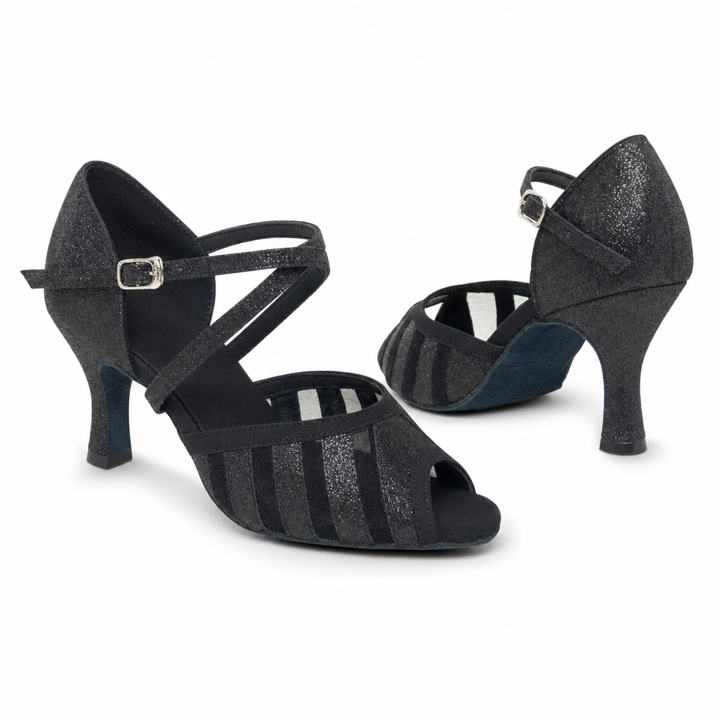 Black Sparkling #271501 - EveriseDanceShoes