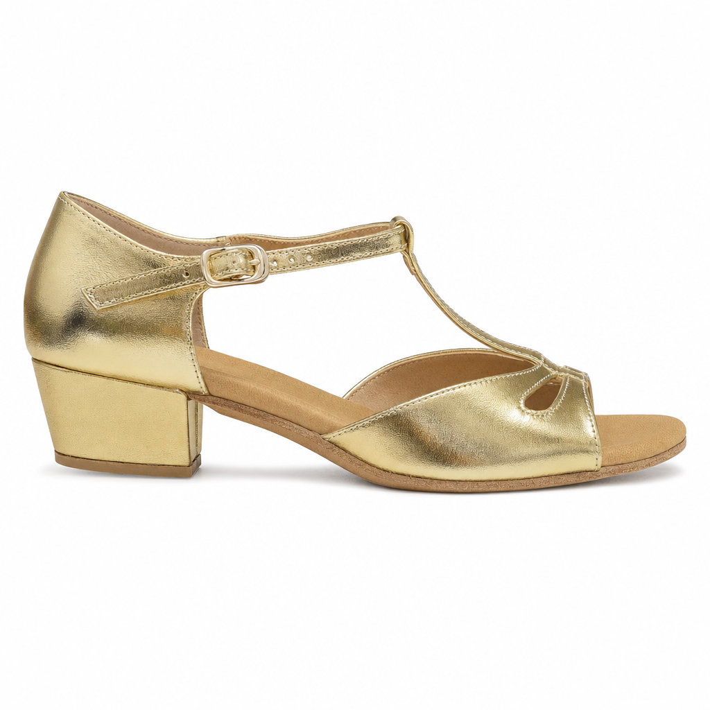 Gold Color # 160002B - EveriseDanceShoes