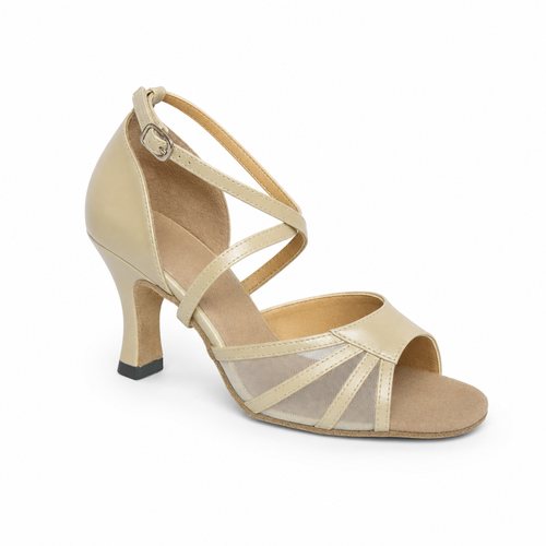 Beige Leather# 160113 - EveriseDanceShoes