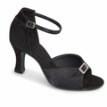 Black Satin # 163702 - EveriseDanceShoes