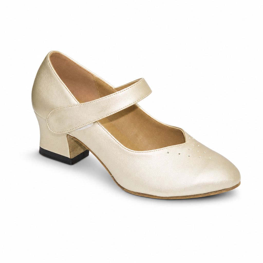 Gold Leather # 682606 - EveriseDanceShoes