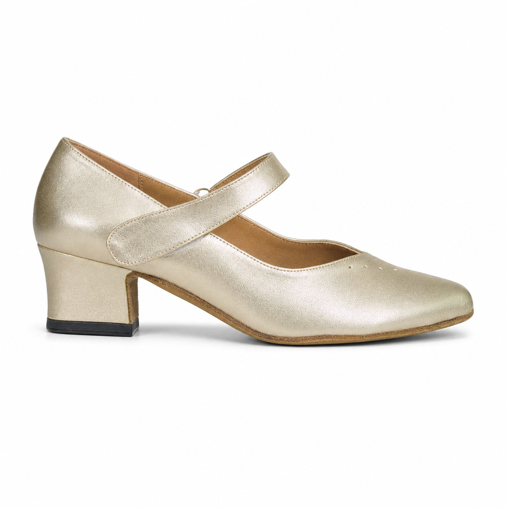 Gold Leather # 682606 - EveriseDanceShoes