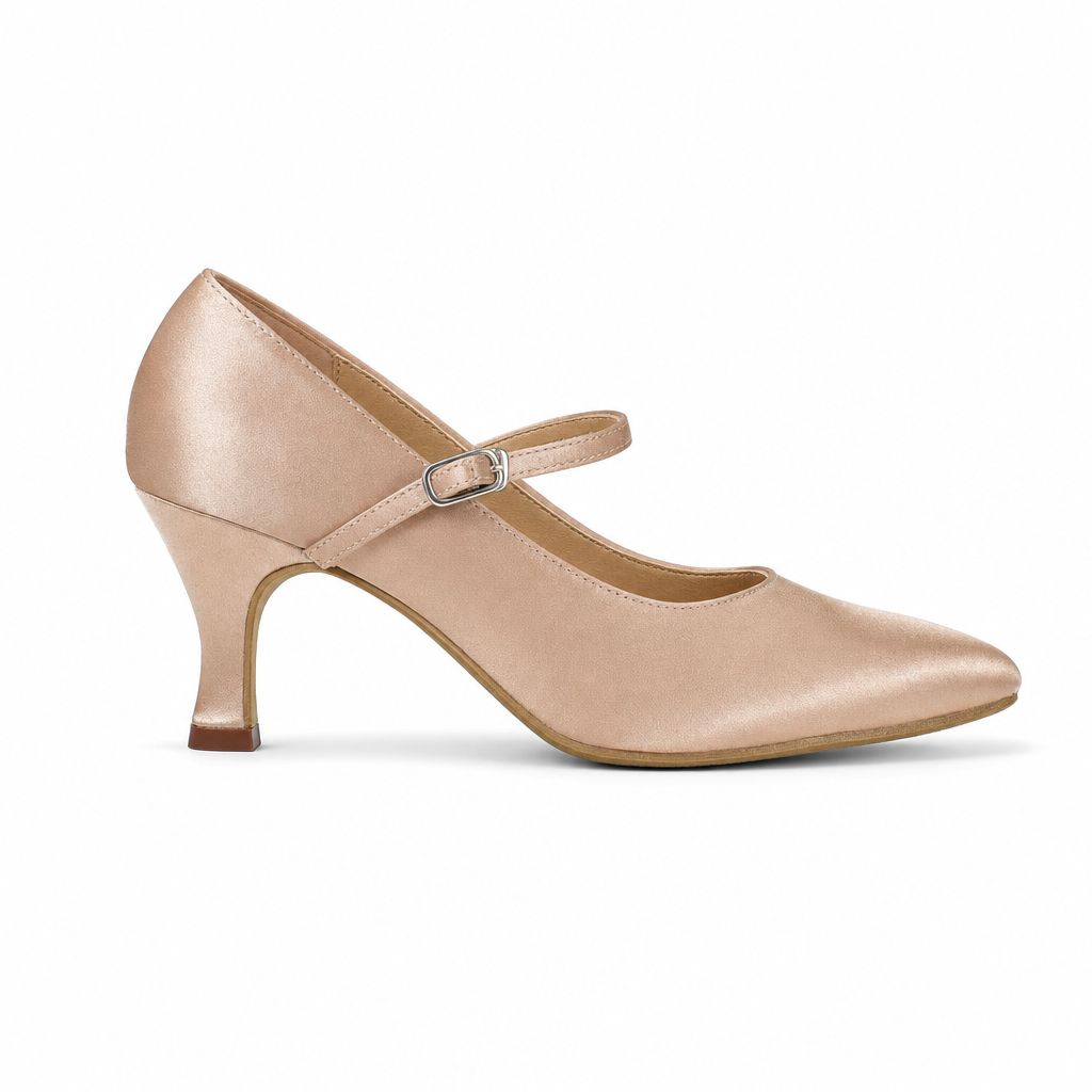 Flesh Satin # 680208 - EveriseDanceShoes