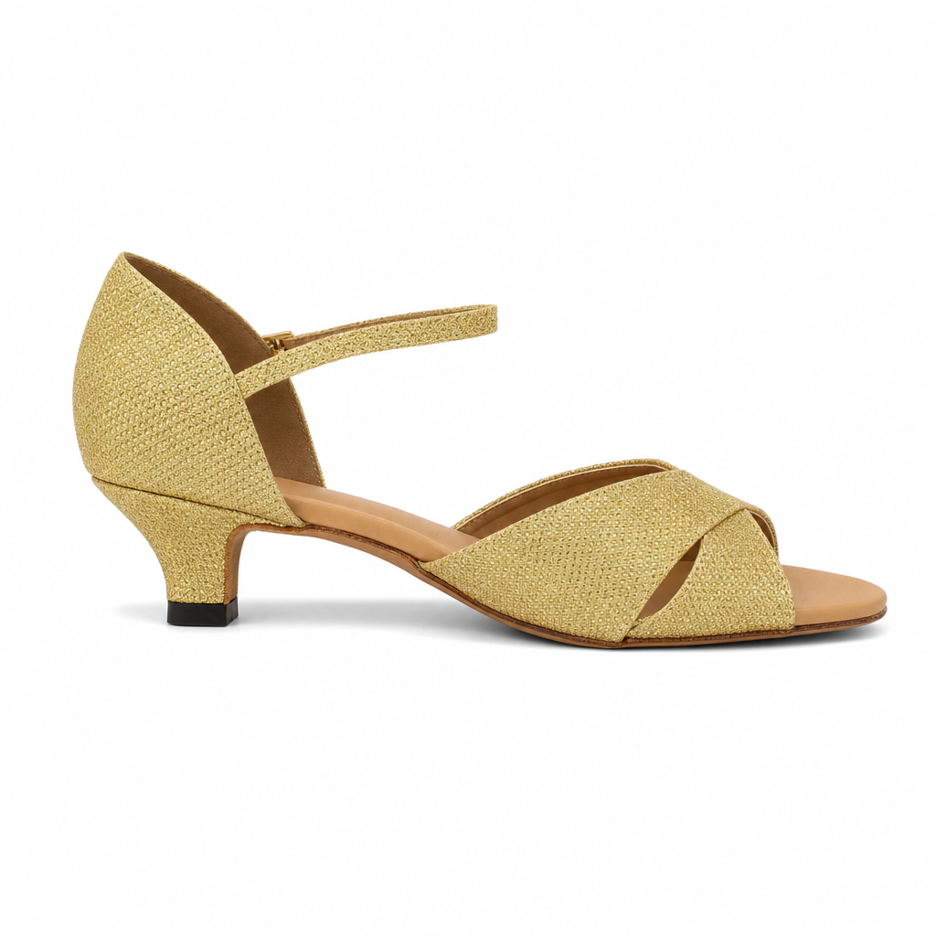Gold Sparkle #161517 - EveriseDanceShoes
