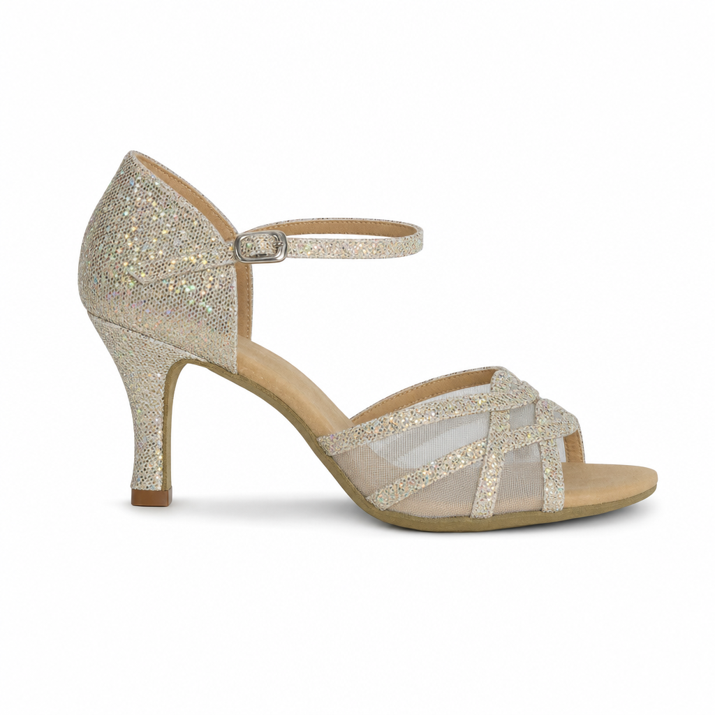Gold Rainbow # 165603 - EveriseDanceShoes