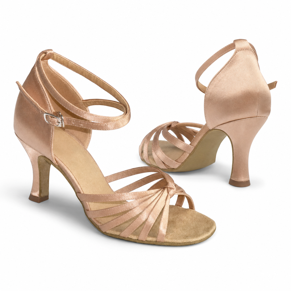 Flesh Satin # 166401 - EveriseDanceShoes