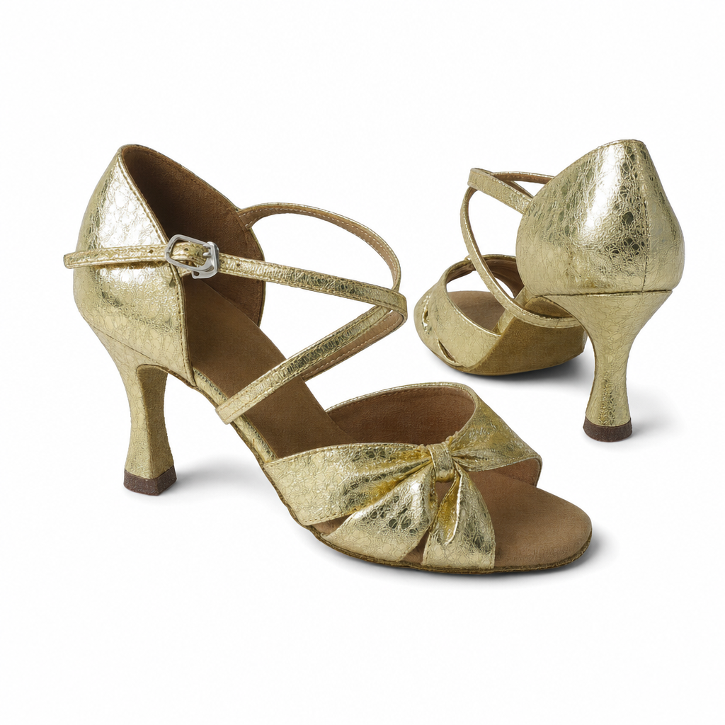Gold Stripe #175901 - EveriseDanceShoes